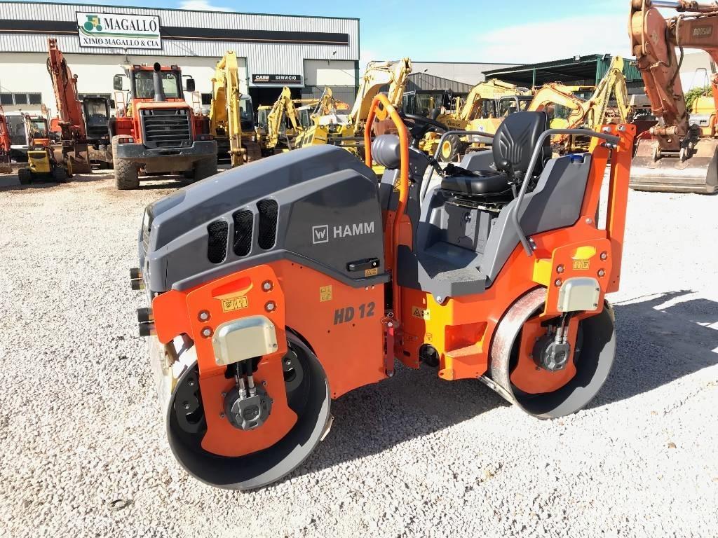 Hamm HD 12 VV Ikerdobos hengerek