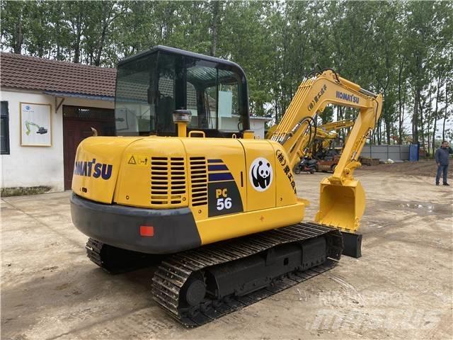 Komatsu PC56-7 Lánctalpas kotrók