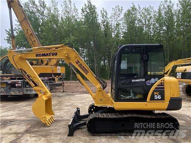 Komatsu PC56-7 Lánctalpas kotrók
