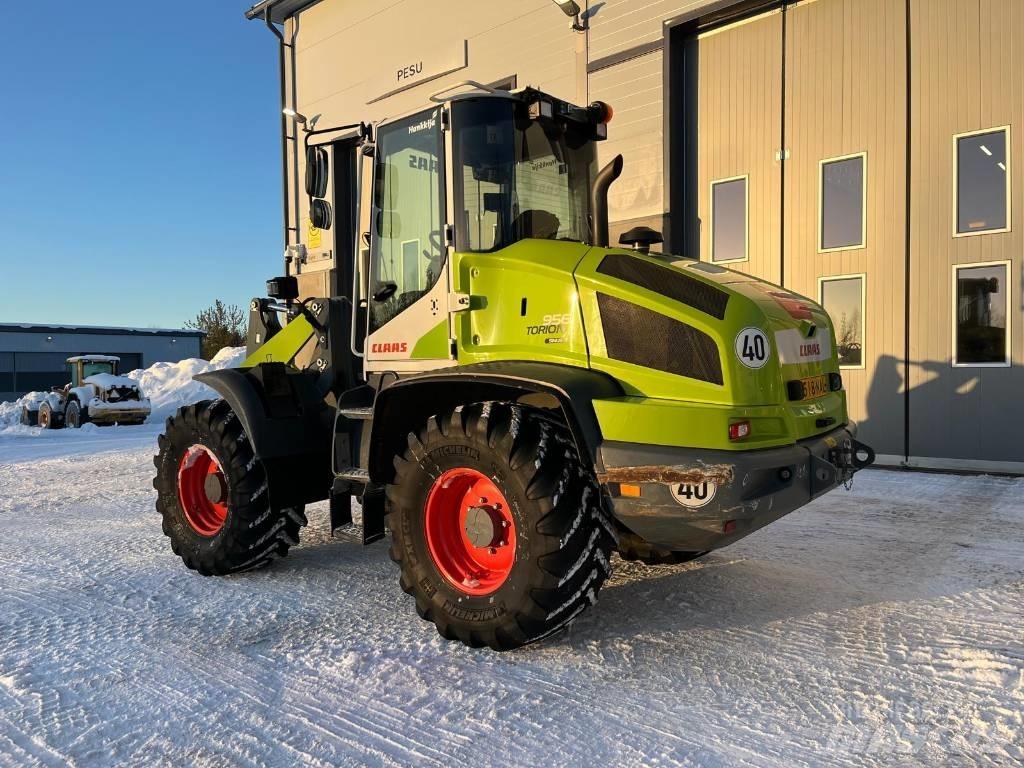 CLAAS Torion 956 Gumikerekes homlokrakodók