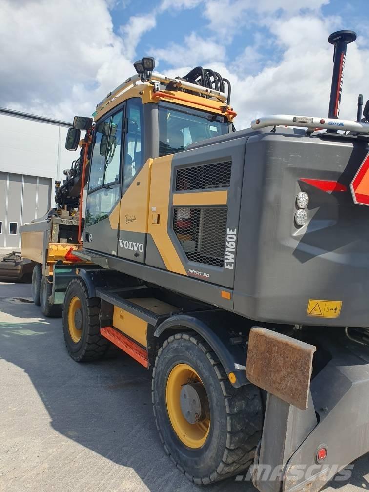 Volvo EW 160 E Gumikerekes kotrók