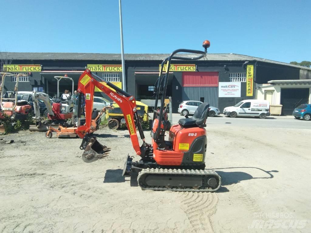 Kubota U 10-3 Mini kotrók < 7t