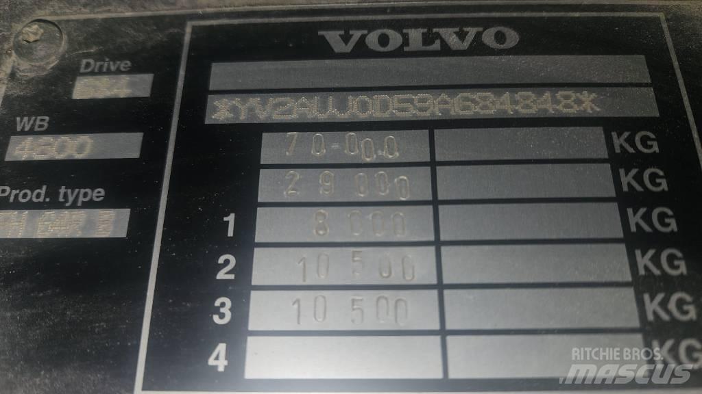 Volvo FH16 Rönkszállító teherautók