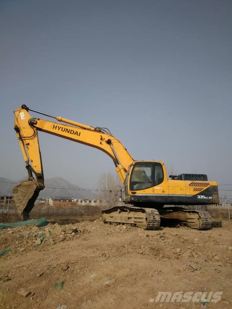 Hyundai 335lc-9s Lánctalpas kotrók