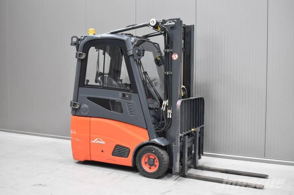 Linde E 15 - 01 Elektromos targoncák