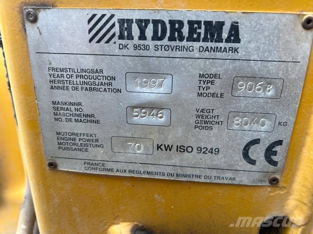Hydrema 906 B Kotrórakodók