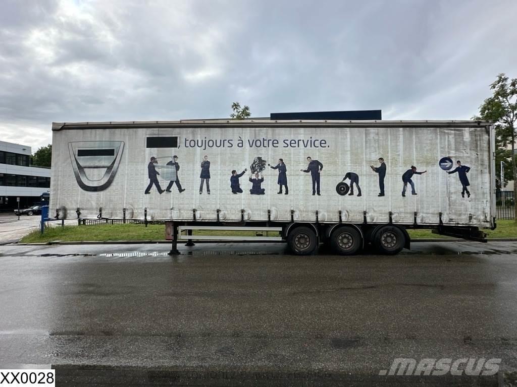 Fruehauf Tautliner Elhúzható ponyvás félpótkocsik