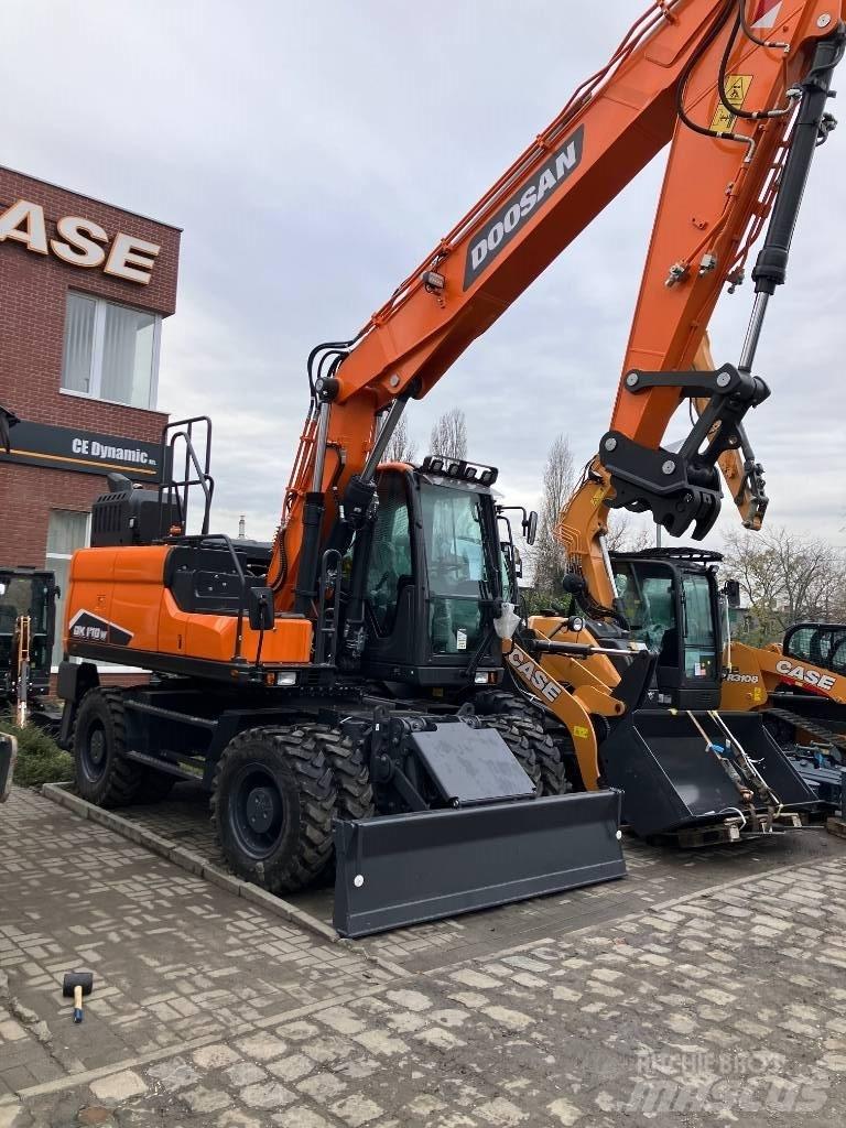 Doosan DX 170 W-7 Gumikerekes kotrók