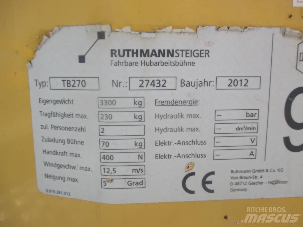 Rothmann TB270 Teherautóra szerelt emelők és állványok