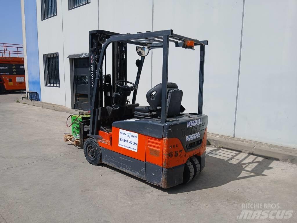 Toyota 7 FBEF 15 Elektromos targoncák