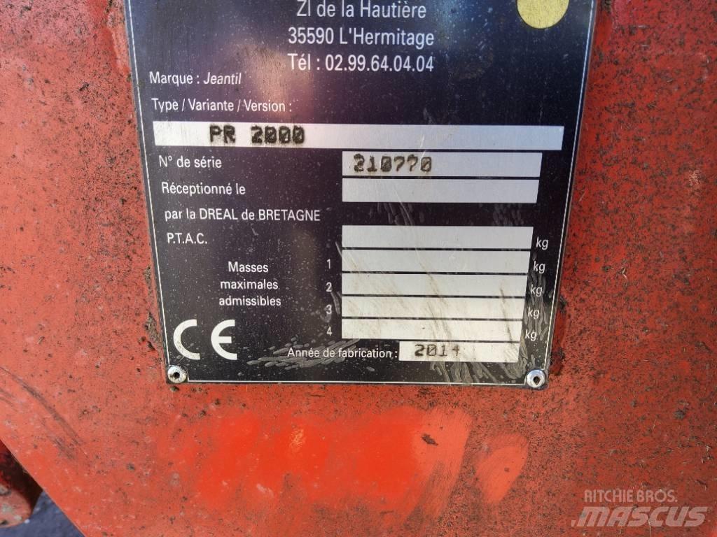 Jeantil PR 2000 Bála aprító, vágó, csomagoló