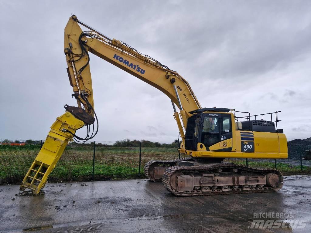 Komatsu PC 490 - 10 Bontásra használt kotrók