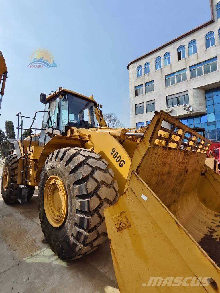 CAT 980 G Gumikerekes homlokrakodók