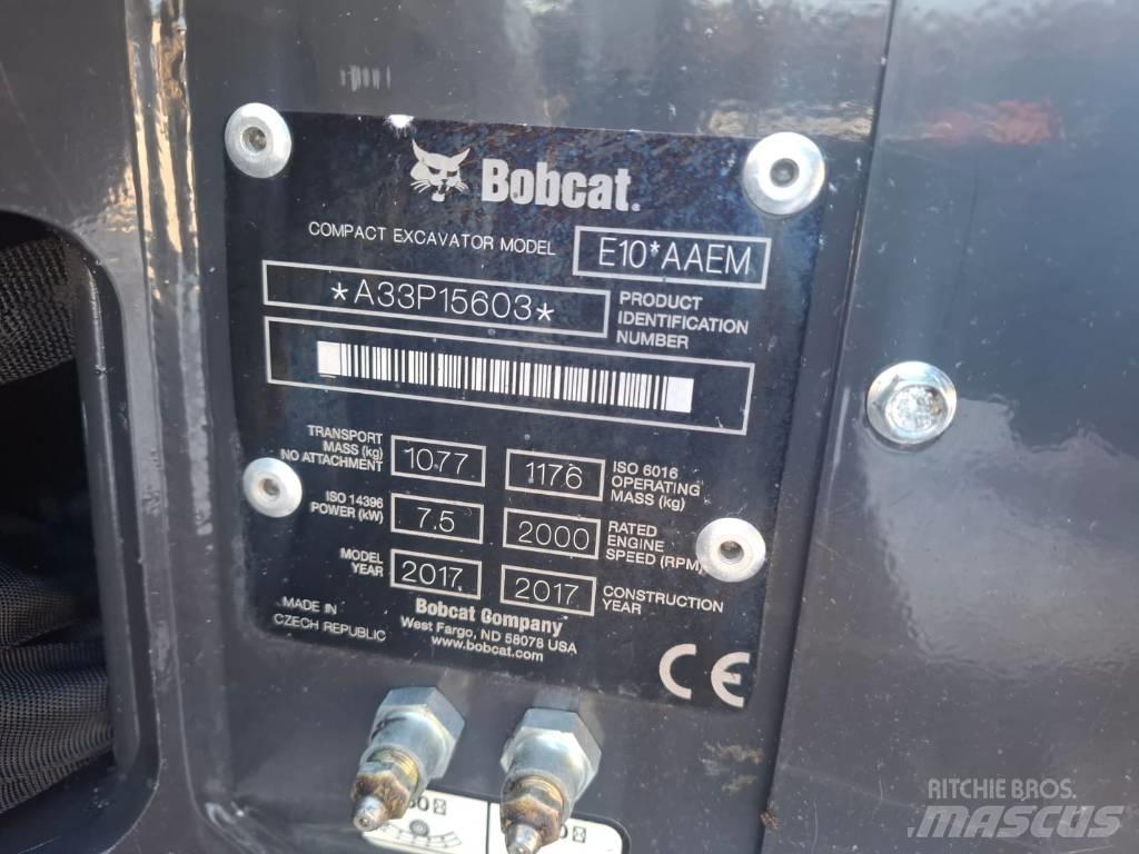 Bobcat E 10 Mini kotrók < 7t