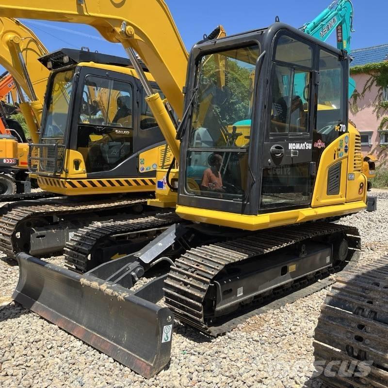 Komatsu PC 70 Lánctalpas kotrók