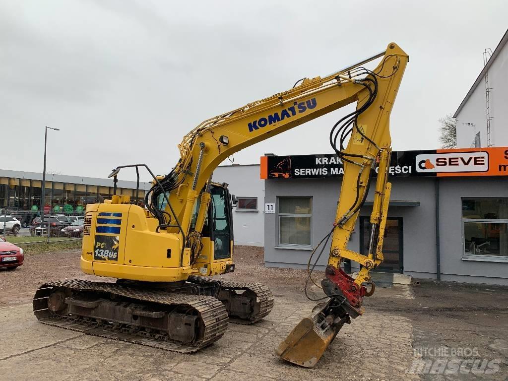 Komatsu PC 138 US-10 Lánctalpas kotrók