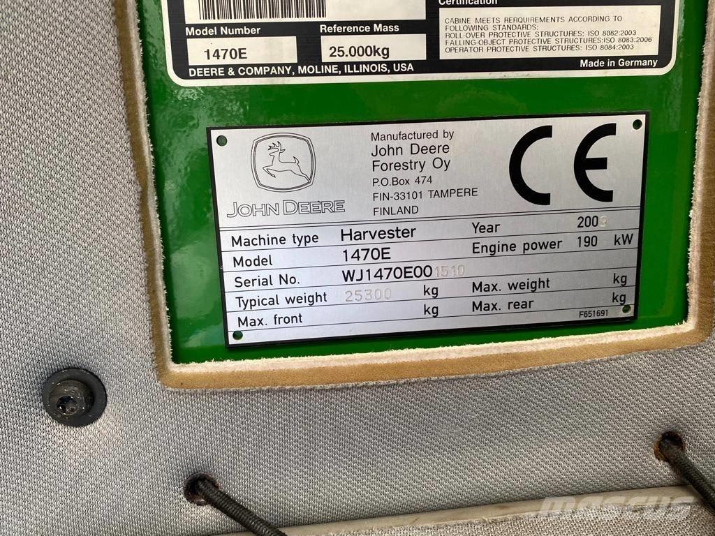 John Deere 1470 E Betakarítók