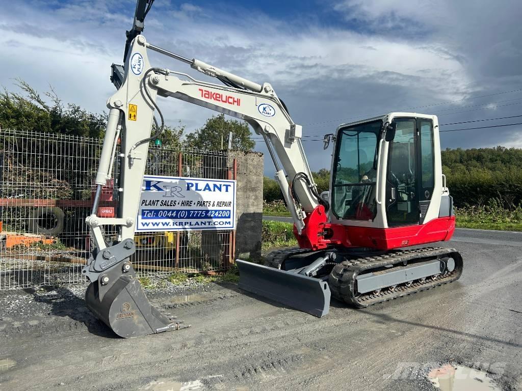 Takeuchi TB 250 Mini kotrók < 7t