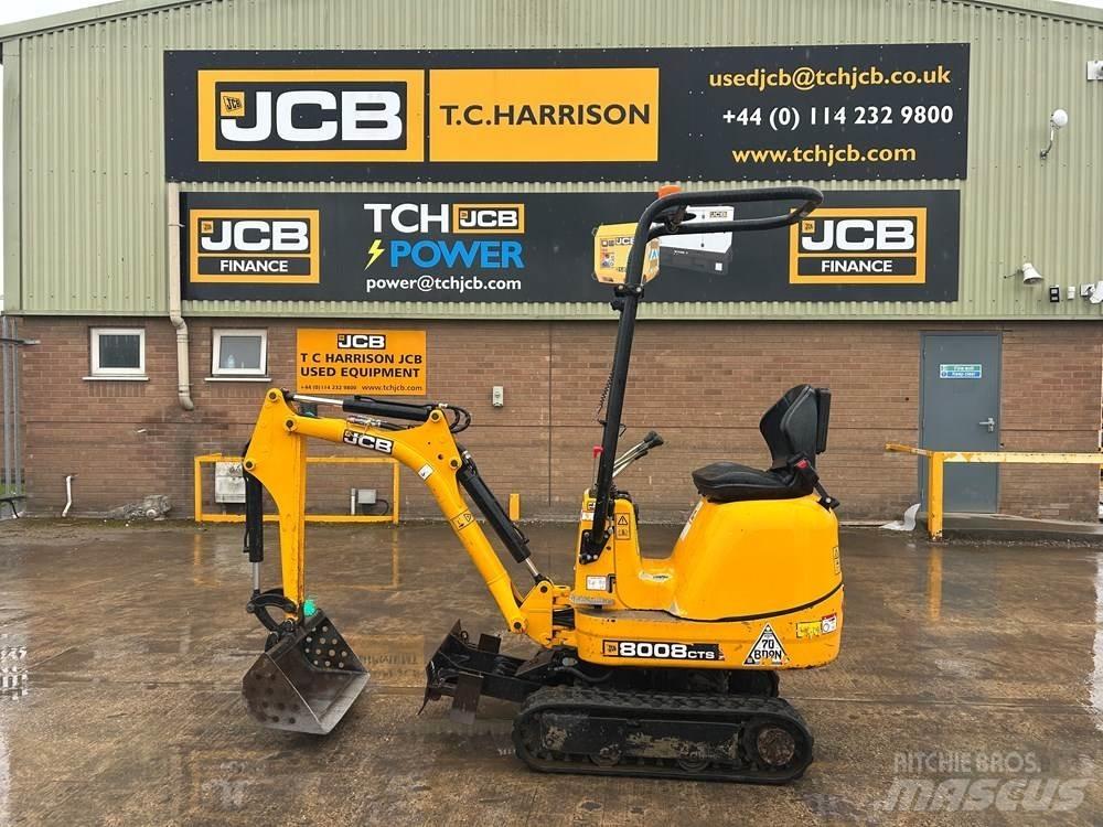 JCB MICRO 8008 Mini kotrók < 7t