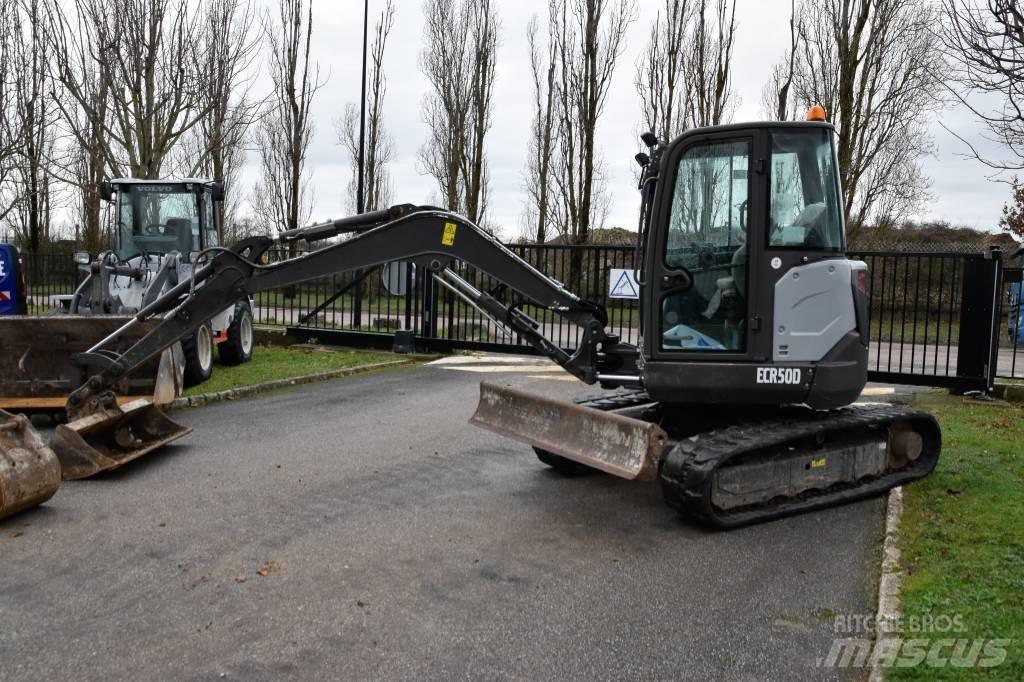 Volvo ECR 50 D Mini kotrók < 7t