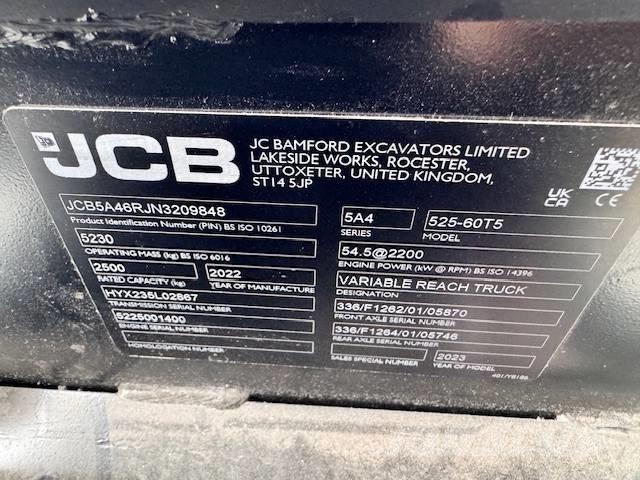 JCB 525-60 Teleszkópos rakodók