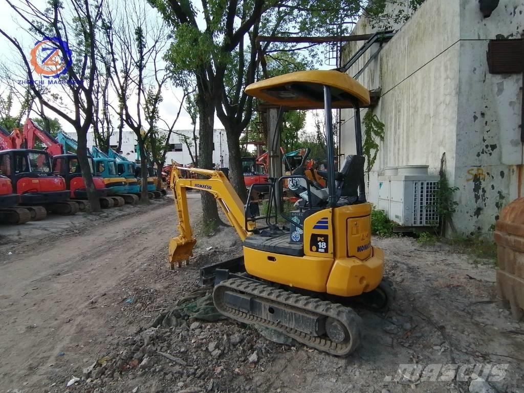 Komatsu PC 18 MR-2 Mini kotrók < 7t