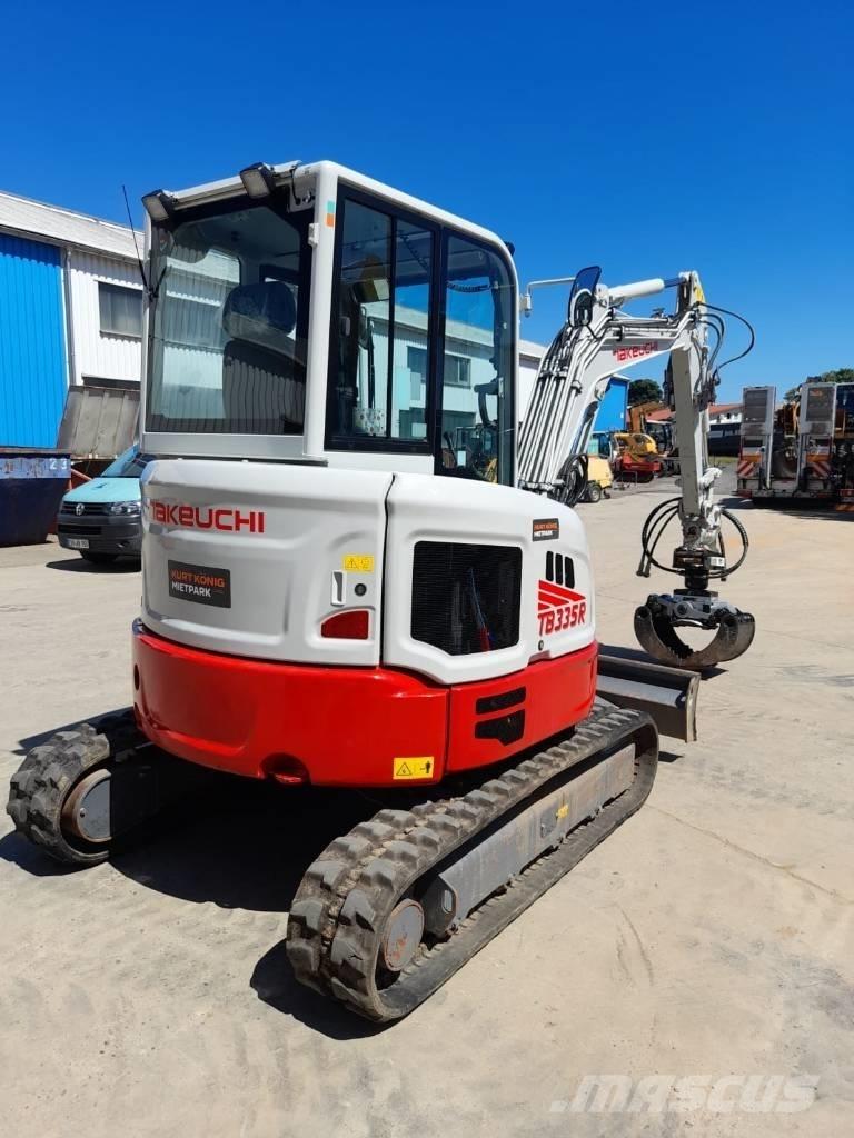 Takeuchi TB 335 R Mini kotrók < 7t