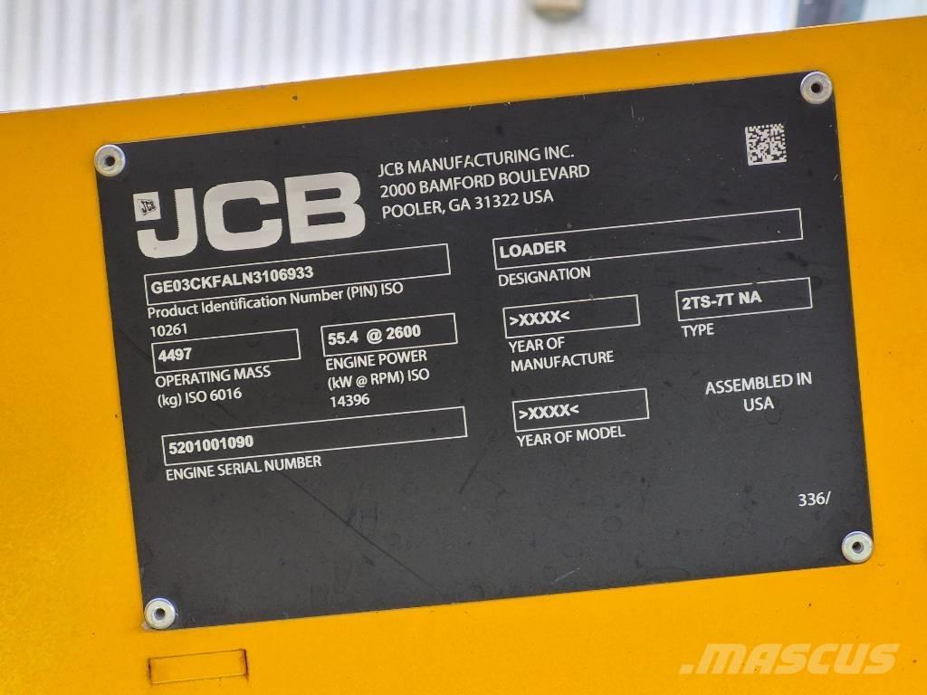 JCB 2 TS 7T Kompaktrakodók