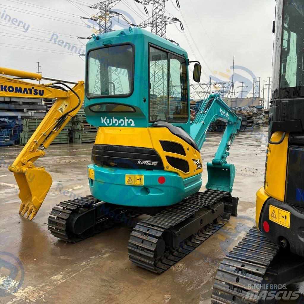 Kubota U 30 Mini kotrók < 7t