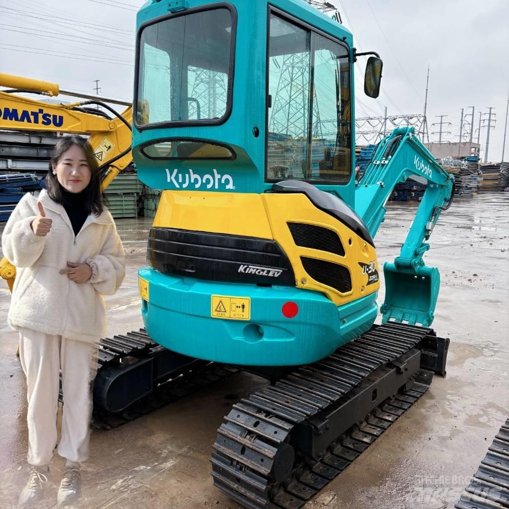 Kubota U 30 Mini kotrók < 7t