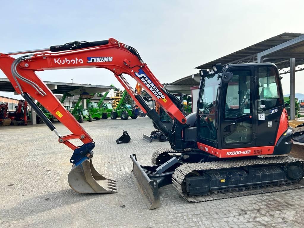 Kubota KX 80-4 Közepes (midi) kotrók 7 t - 12 t