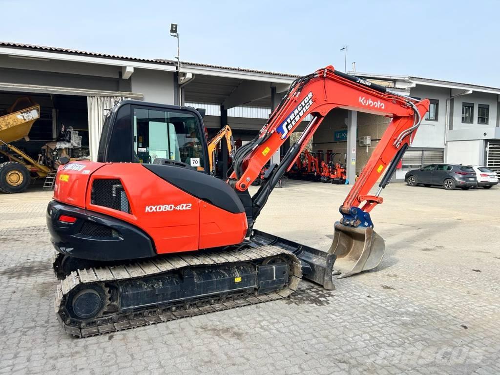 Kubota KX 80-4 Közepes (midi) kotrók 7 t - 12 t