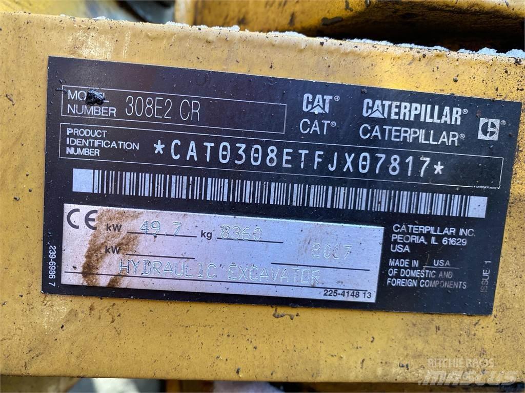 CAT 308E2CR Közepes (midi) kotrók 7 t - 12 t