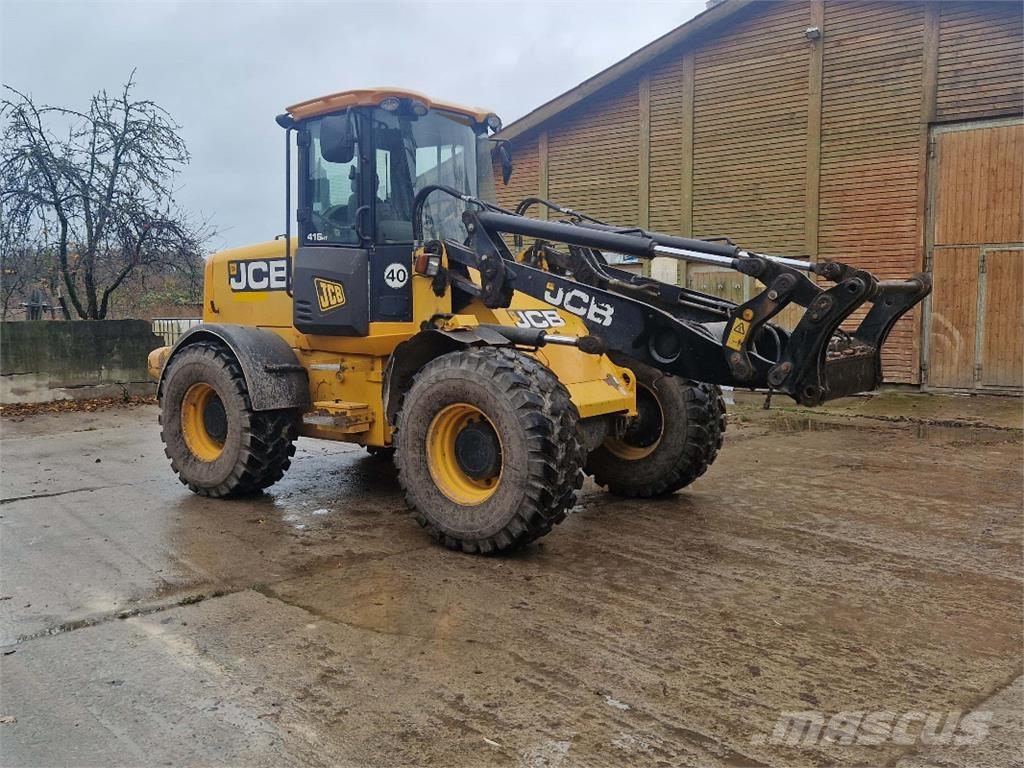 JCB 416 HT Gumikerekes homlokrakodók