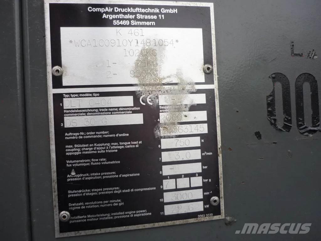 Compair DS 30G Kompresszorok