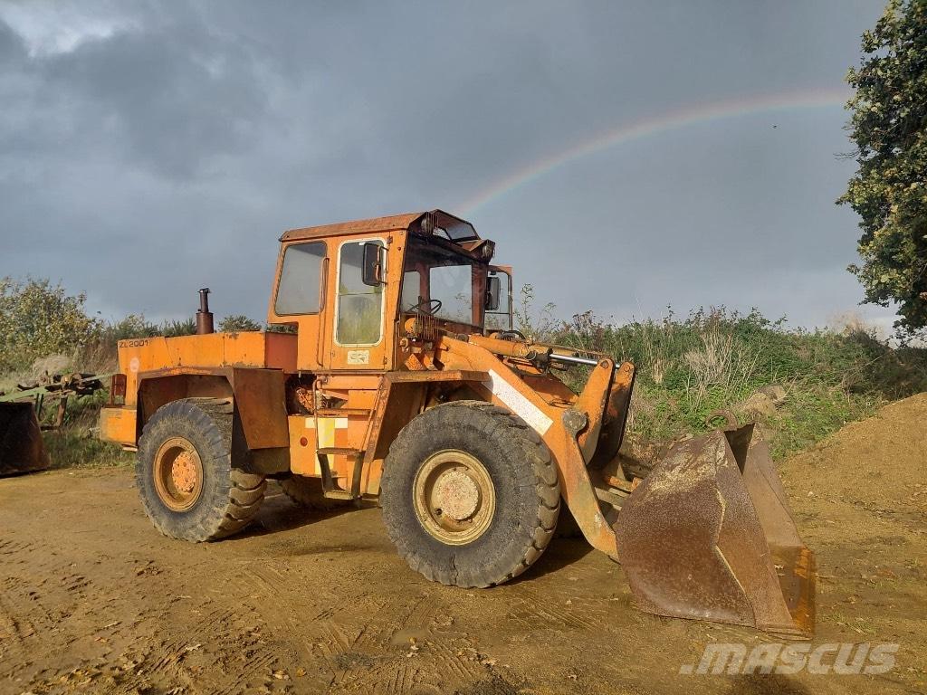 Zettelmeyer ZL 2001 Gumikerekes homlokrakodók