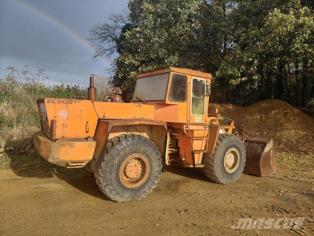 Zettelmeyer ZL 2001 Gumikerekes homlokrakodók