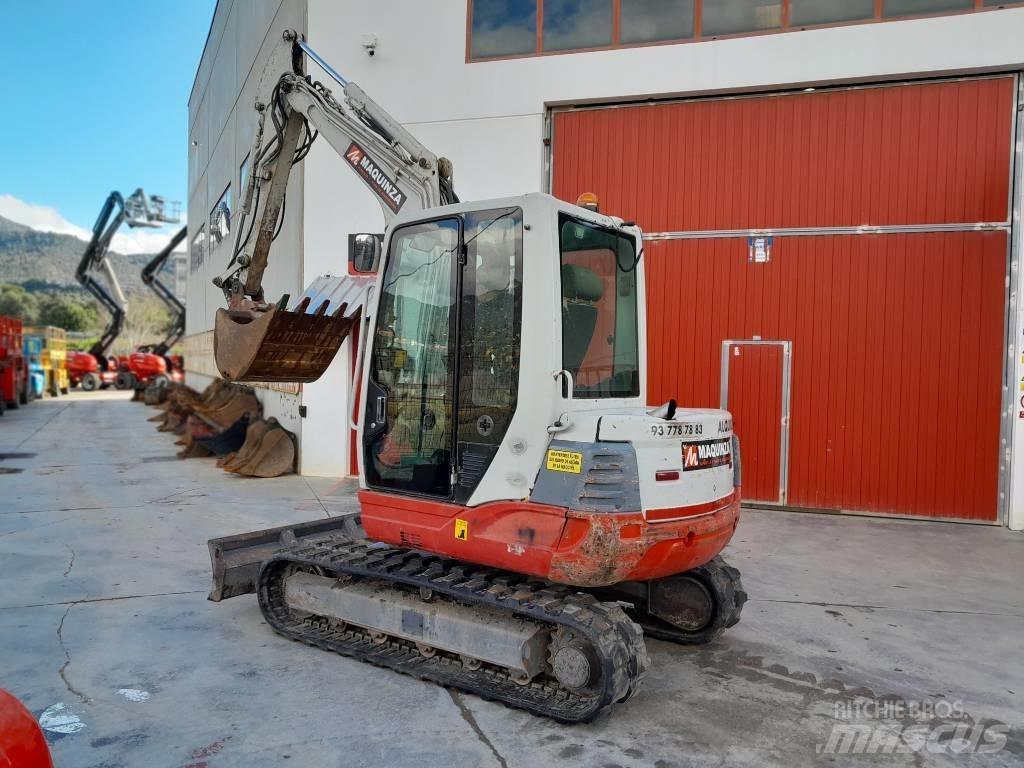 Takeuchi TB 250 Mini kotrók < 7t