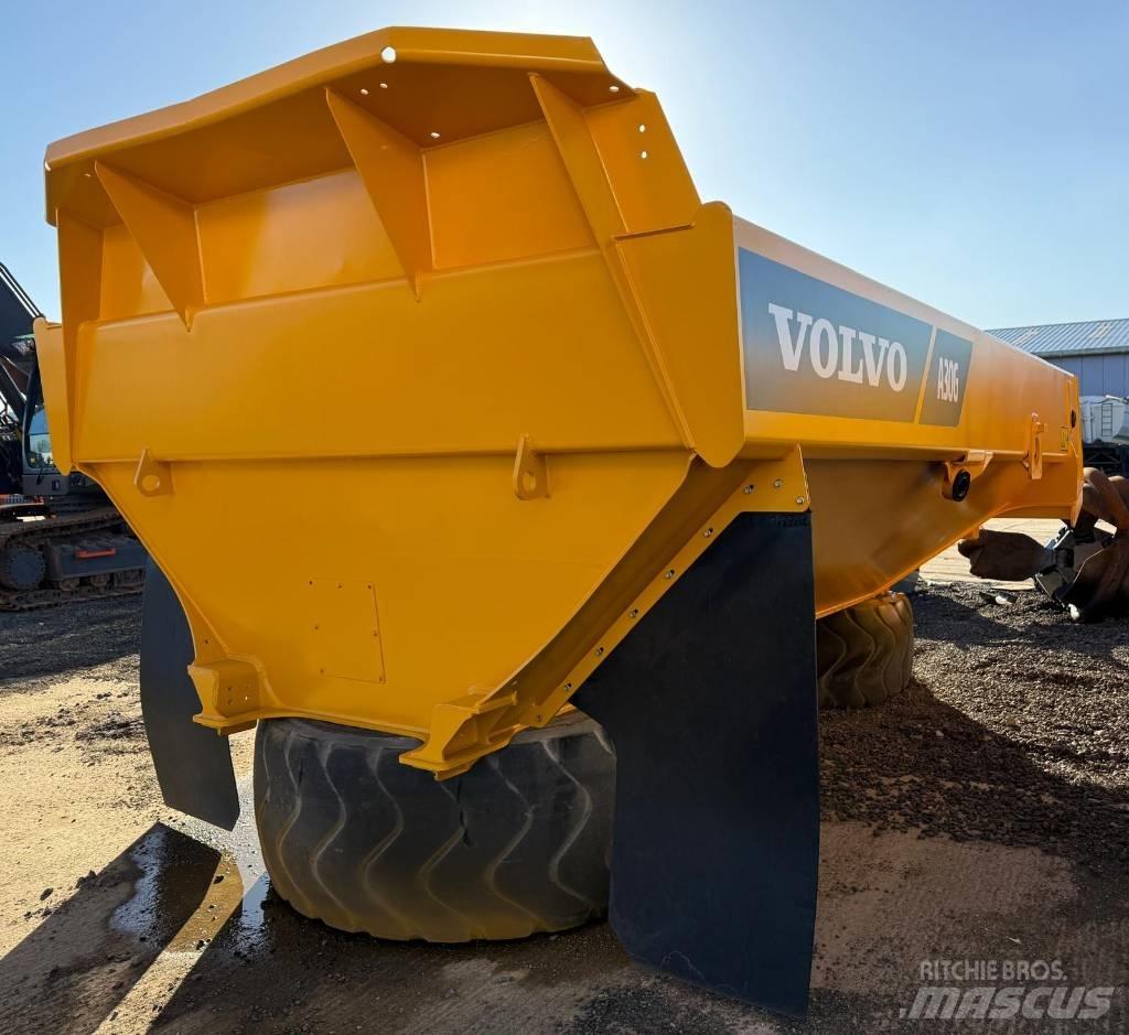 Volvo A 30 G Alváz és felfüggesztés