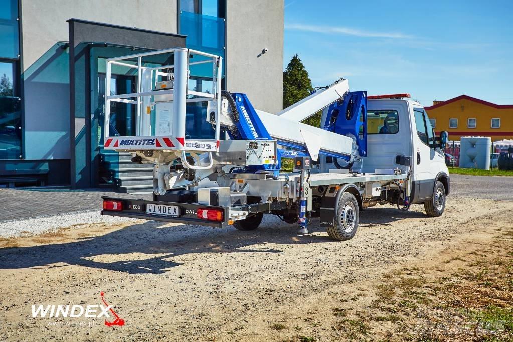 Multitel HX 200 EX Teherautóra szerelt emelők és állványok