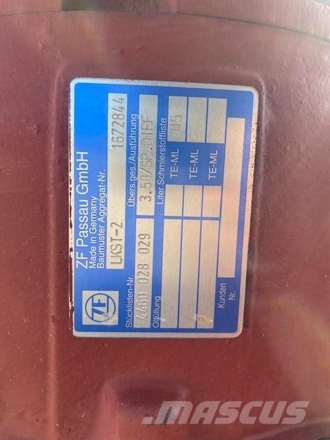 ZF MT-D 3105 Tengelyek