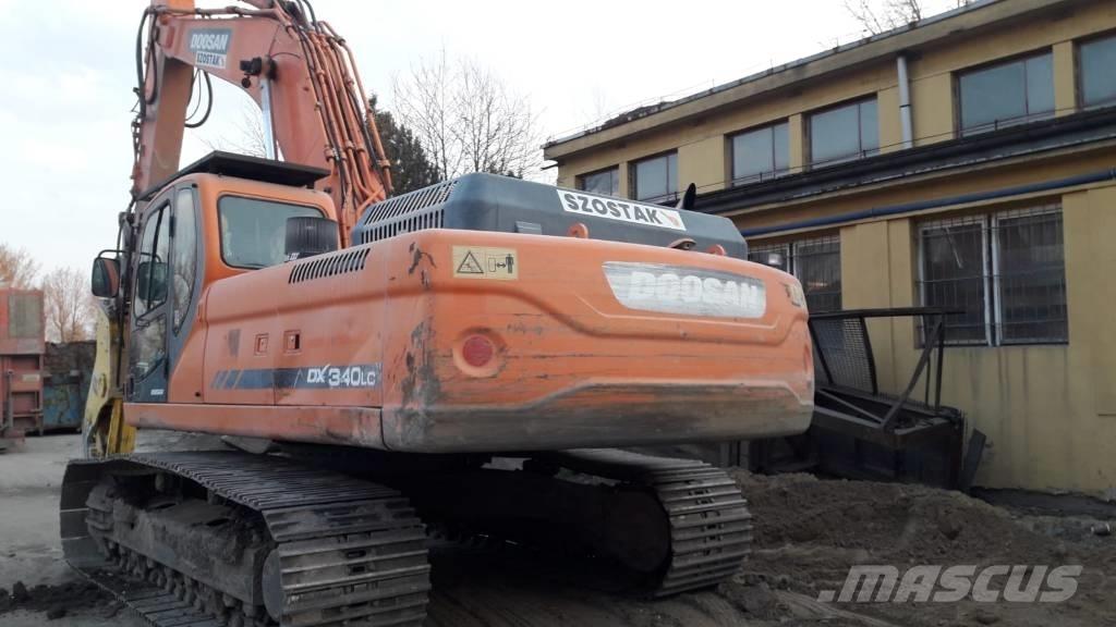 Doosan DX 340 LC Lánctalpas kotrók