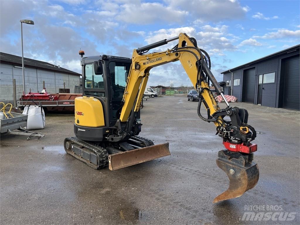 New Holland E 26 C Mini kotrók < 7t