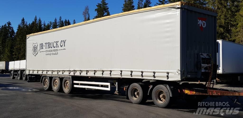 Krone SD24 Elhúzható ponyvás félpótkocsik