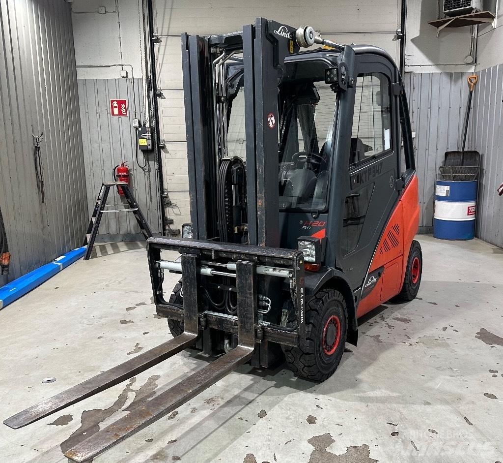 Linde H20D-02 Dízel targoncák