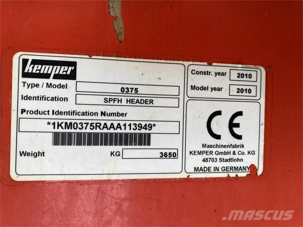 Kemper 375 Kombájn tartozékok