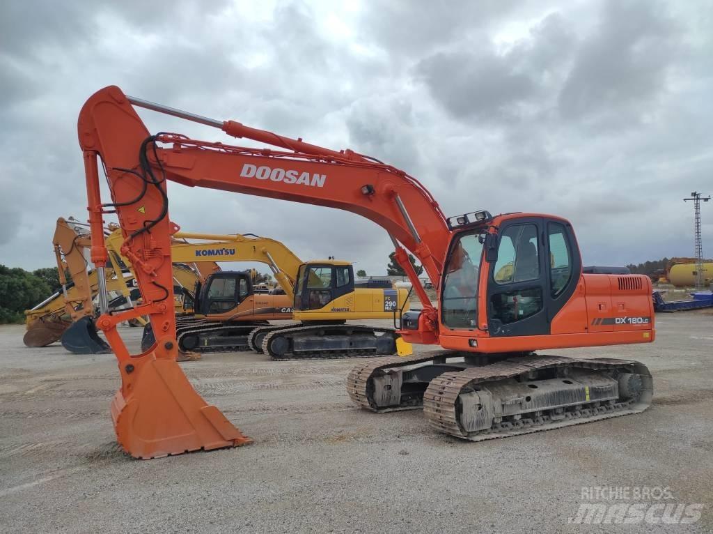 Doosan DX 180 LC Lánctalpas kotrók
