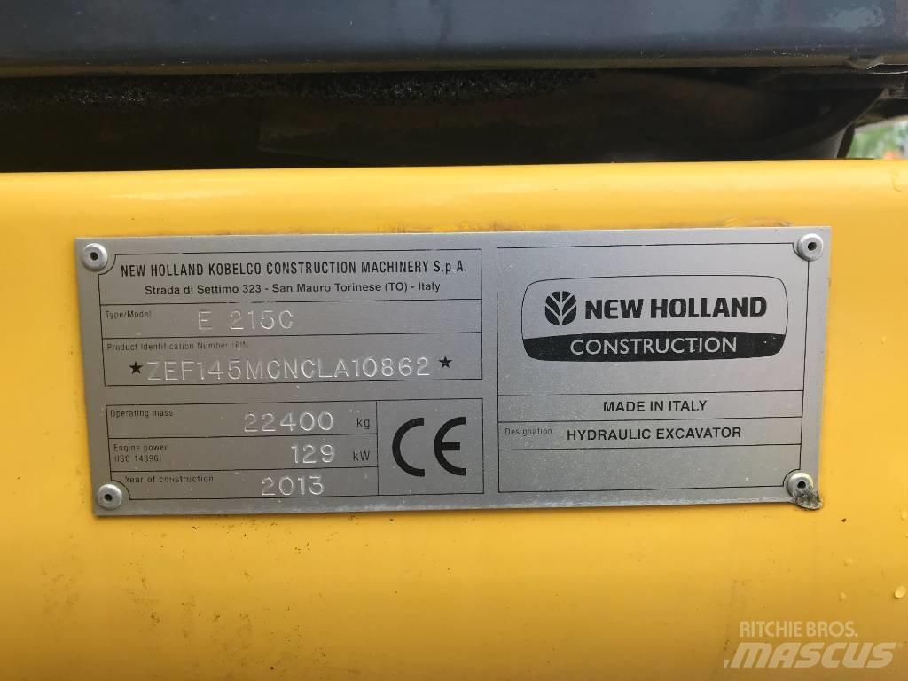 New Holland E 215 C Lánctalpas kotrók