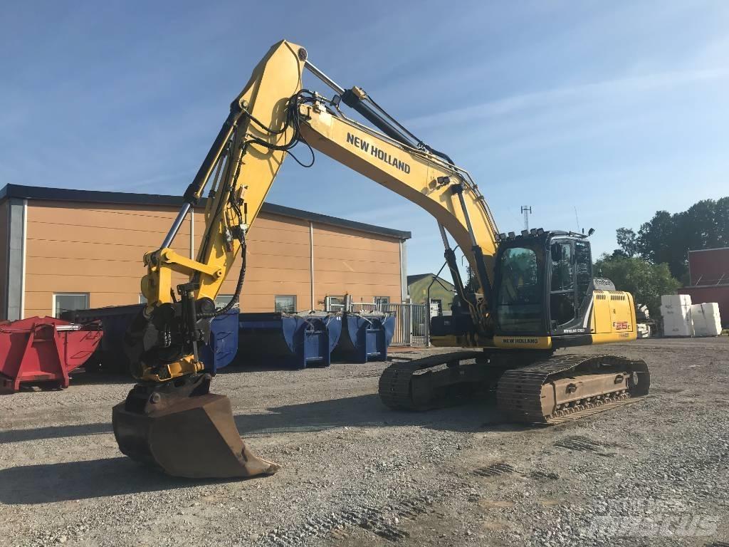 New Holland E 215 C Lánctalpas kotrók