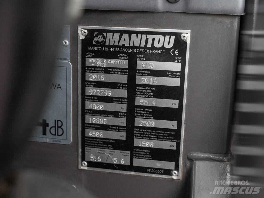 Manitou MT 625 Teleszkópos rakodók